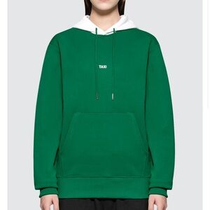 UNISEX brand new green Helmut Lang TAXI sweatshirt size men’s US medium